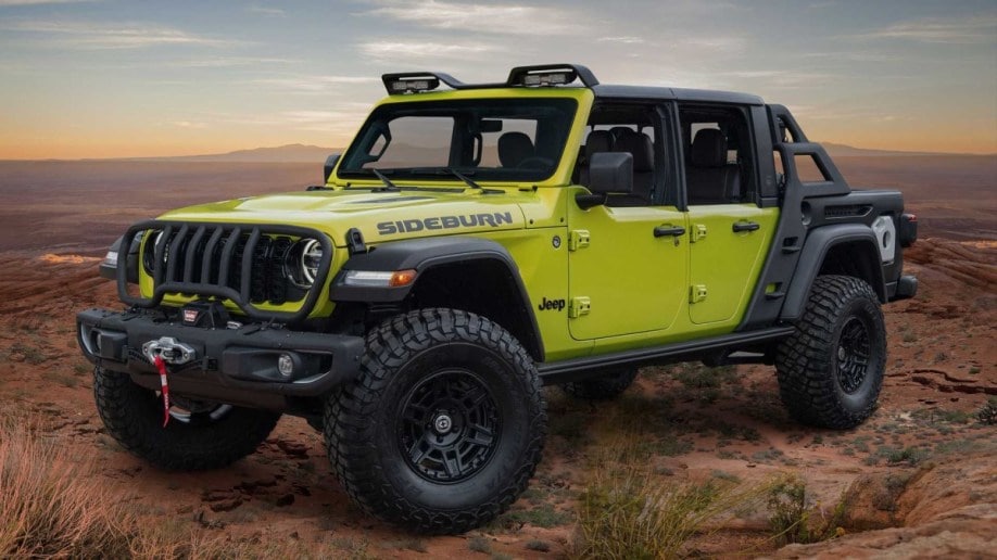 The Jeep Gladiator Sideburn Concept