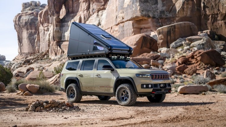 The Jeep Grand Wagoneer Overland Concept