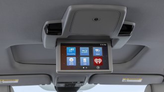 2021 Honda Odyssey rear seat entertainment system.