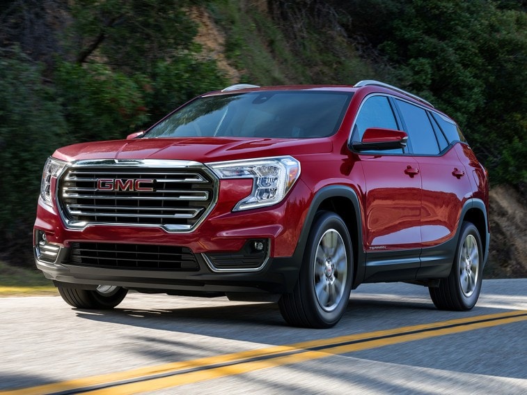2023 GMC Terrain in red