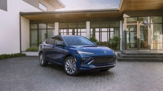 The 2024 Buick Envista seen from a front quarter angle