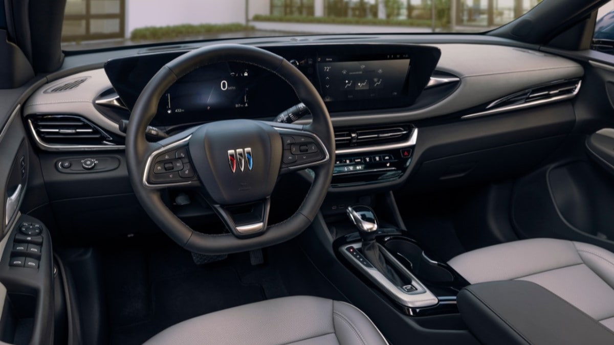 The interior of the 2024 Buick Envista