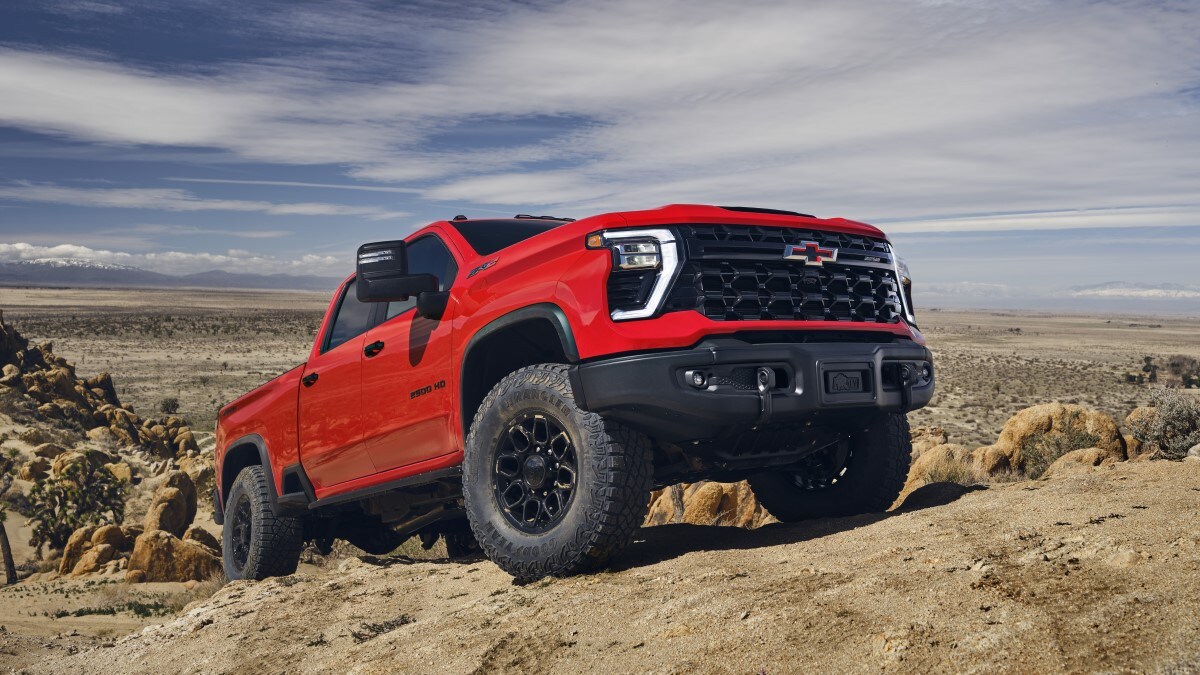 2025 Chevy Silverado HD ZR2 OffRoad Family Extends to Biggest Truck Class