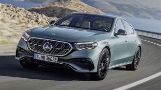 2024 Mercedes-Benz E-Class seen from the front
