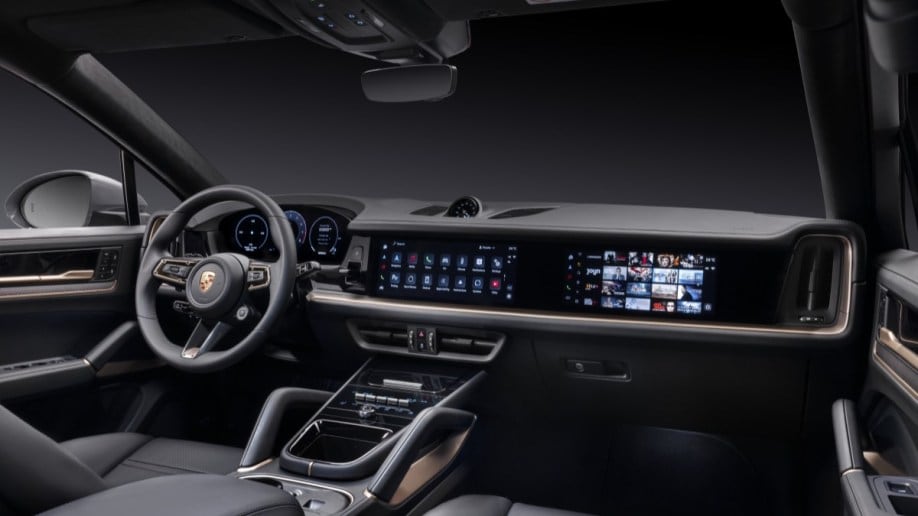 The 2024 Porsche Cayenne's cabin