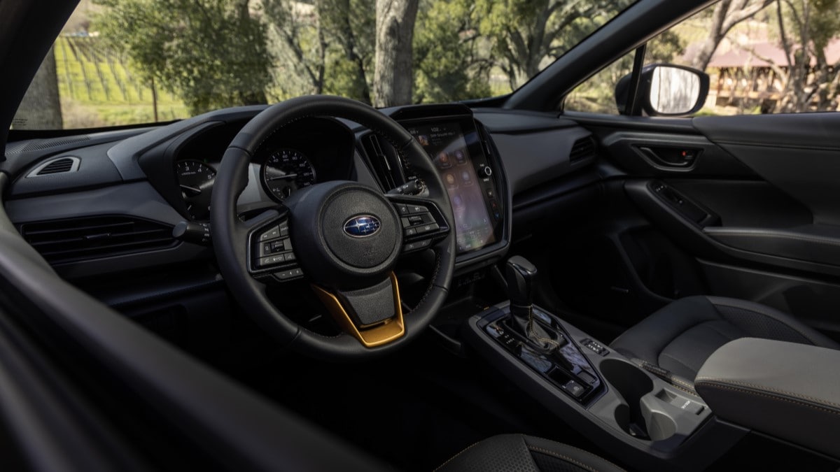 The cabin of the 2024 Subaru Crosstrek Wilderness