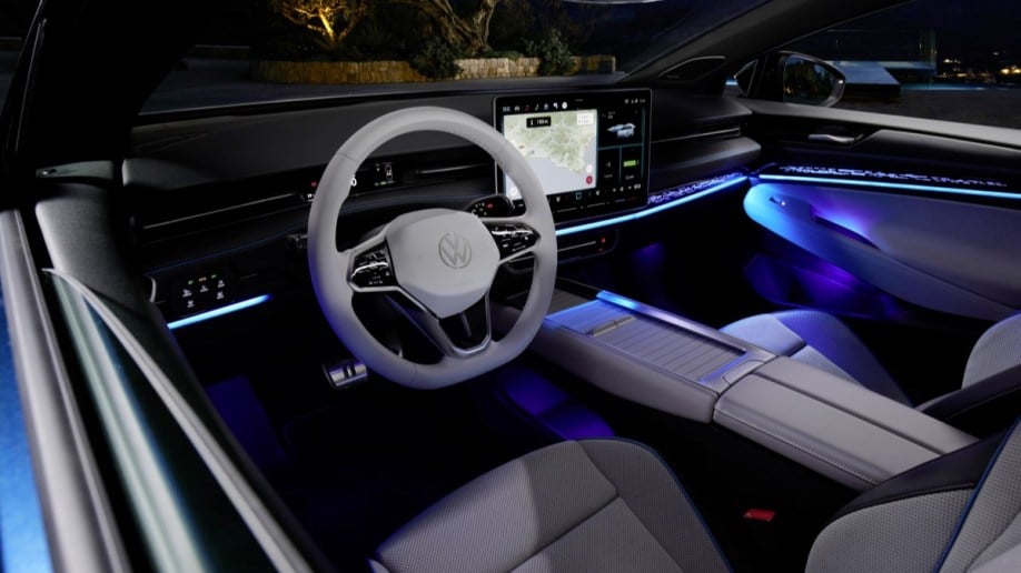The interior of the 2025 Volkswagen ID.7
