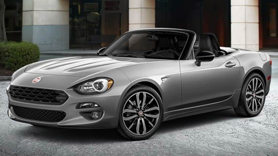 2019 Fiat 124 Spider in grey.