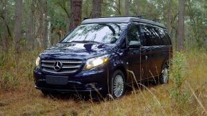 2023 Mercedes-Benz Metris Getaway in black.