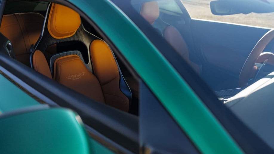 The seats of the 2024 Aston Martin DB12