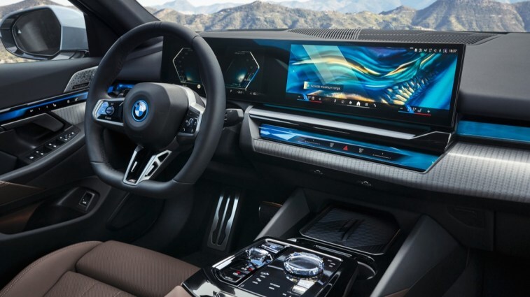 The interior of the 2024 BMW 5 Series