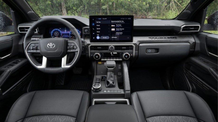 The interior of the 2024 Toyota Tacoma