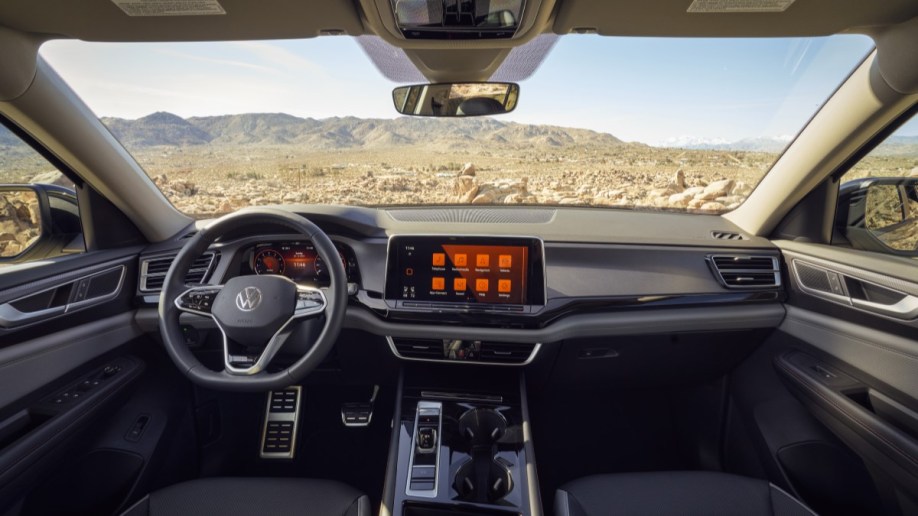 The interior of the 2024 Volkswagen Atlas