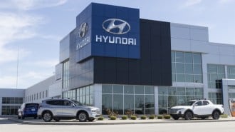 A Hyundai dealership