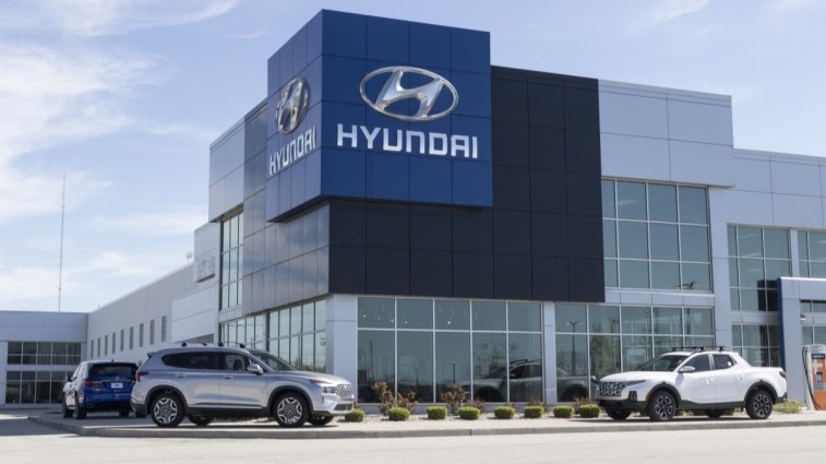 A Hyundai dealership