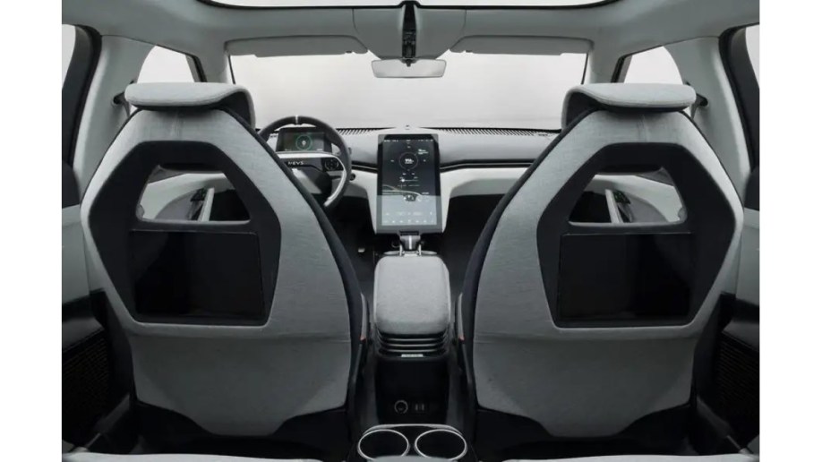 The interior of the NEVS Emily GT prototype