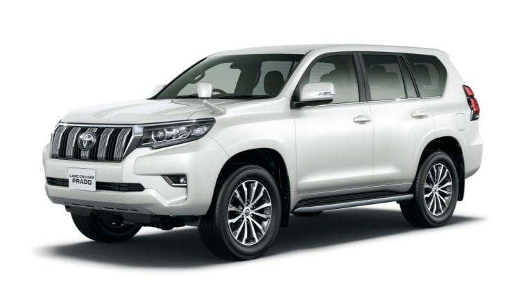 The 2022 Toyota Land Cruiser Prado, not sold in the U.S.