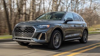 2023 Audi Q5 in gray.