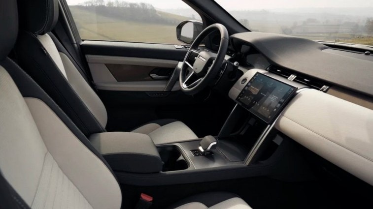 The interior of the 2024 Discovery Sport