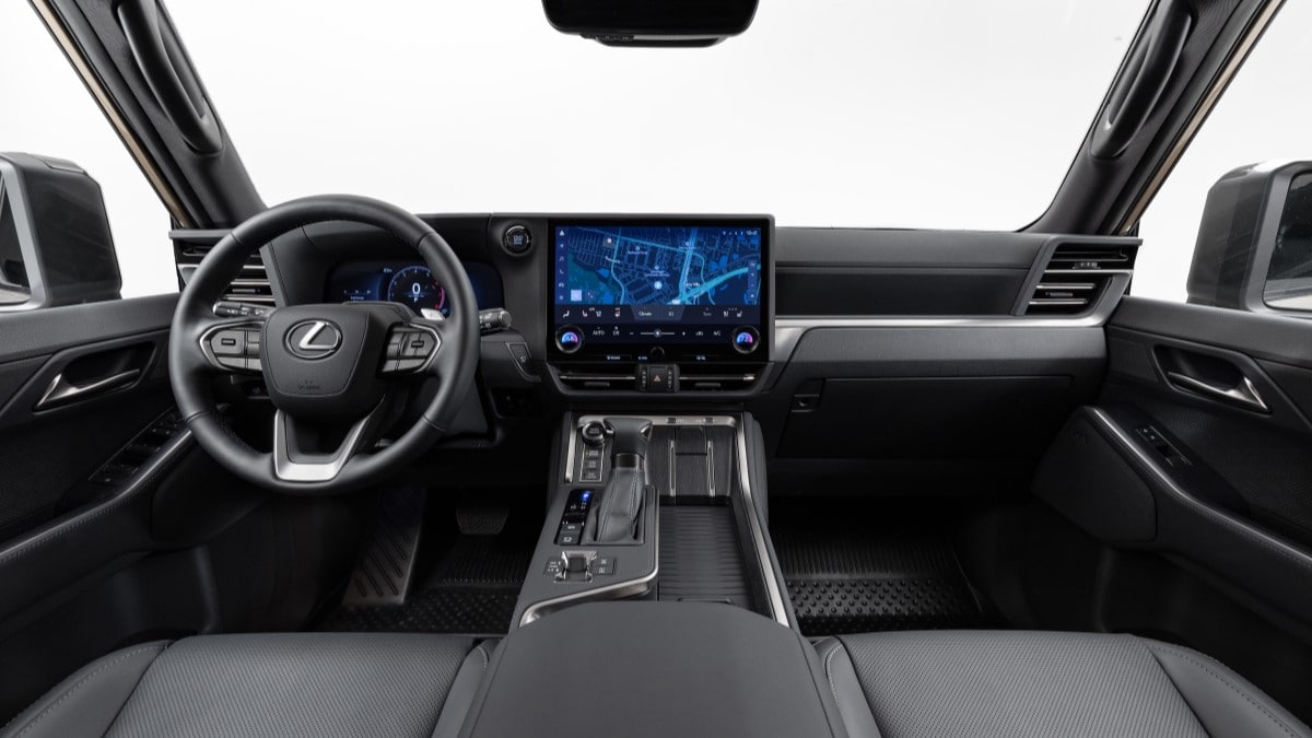 The interior of the 2024 Lexus GX