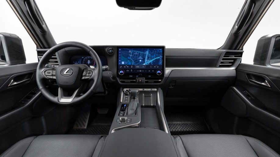 The interior of the 2024 Lexus GX 