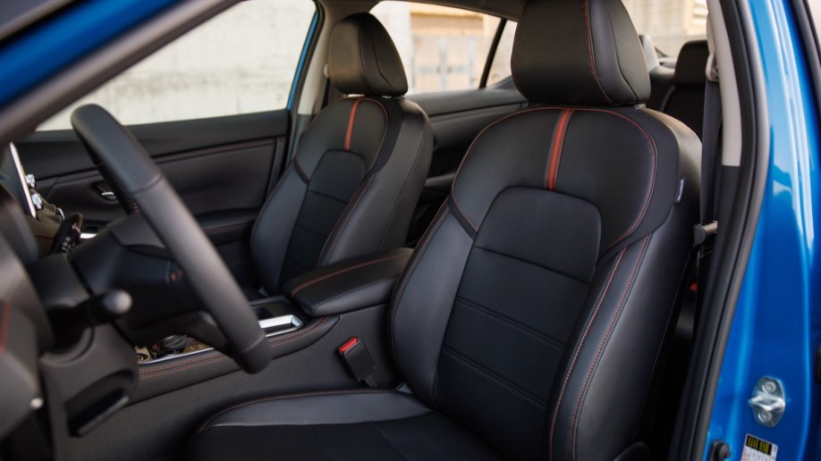 The seats of the 2024 Nissan Sentra