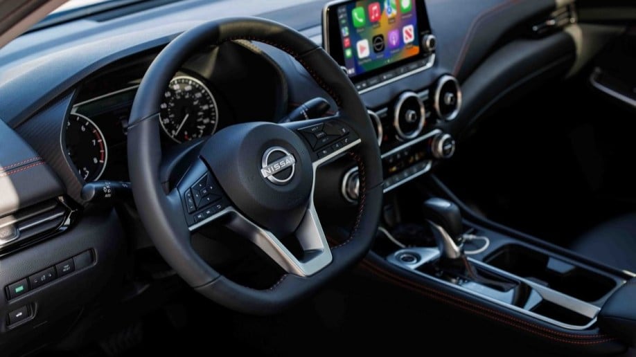 The interior of the 2024 Nissan Sentra