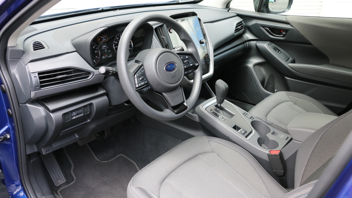 2024 Subaru Crosstrek front cabin.