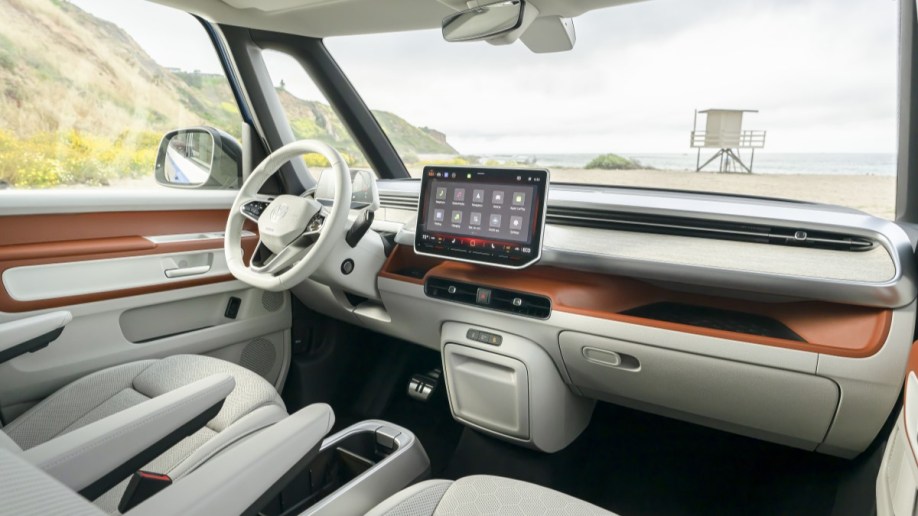 The dashboard of the 2025 VW ID.Buzz