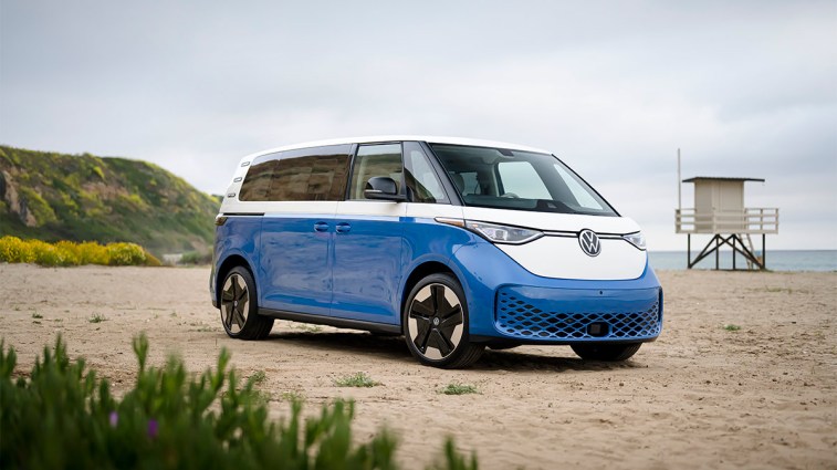 2025 Volkswagen ID.Buzz in blue.