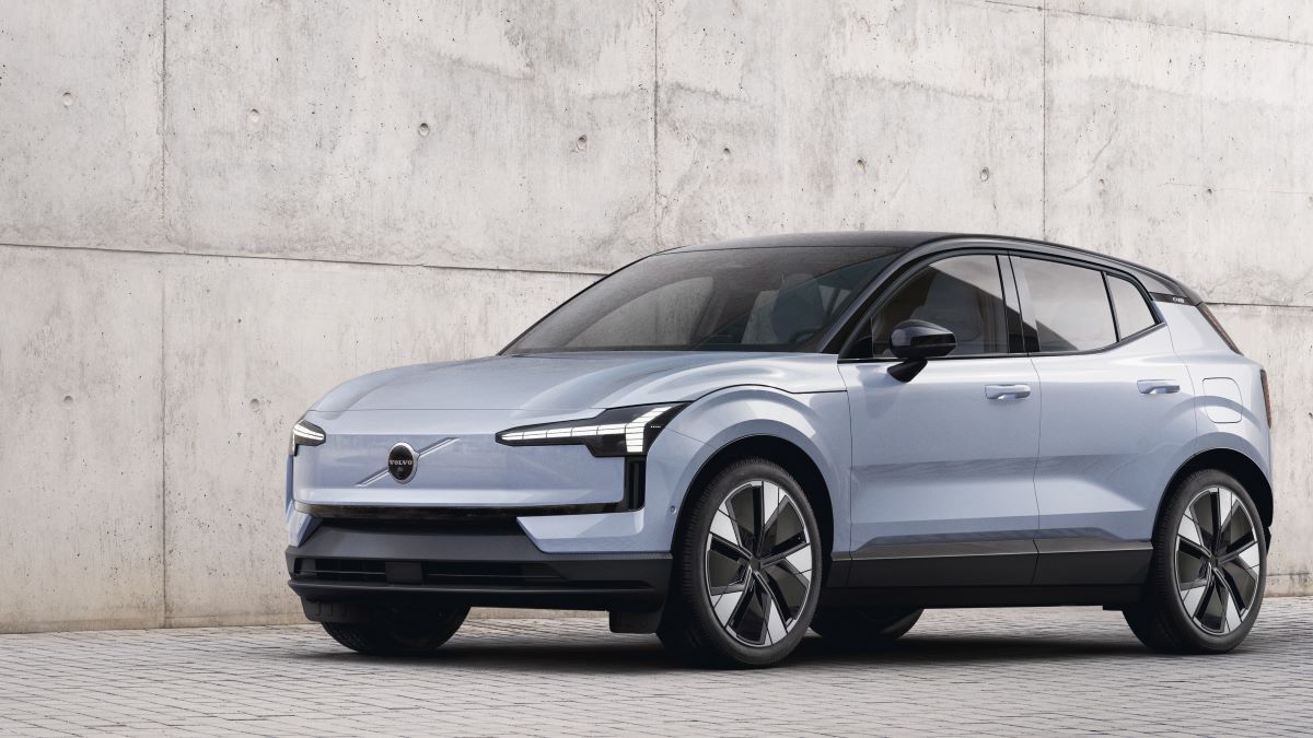 Front view of the 2025 Volvo EX30