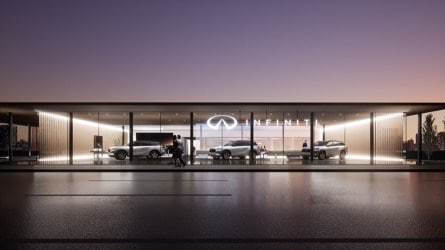 An Infiniti design plan for new dealerships