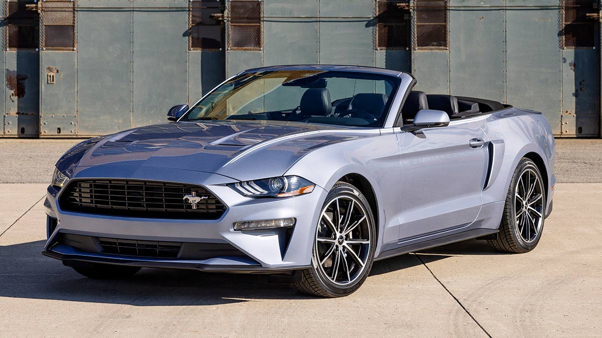 2023 Ford Mustang Convertible.