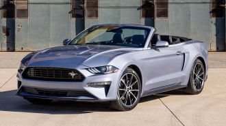 2023 Ford Mustang Convertible.