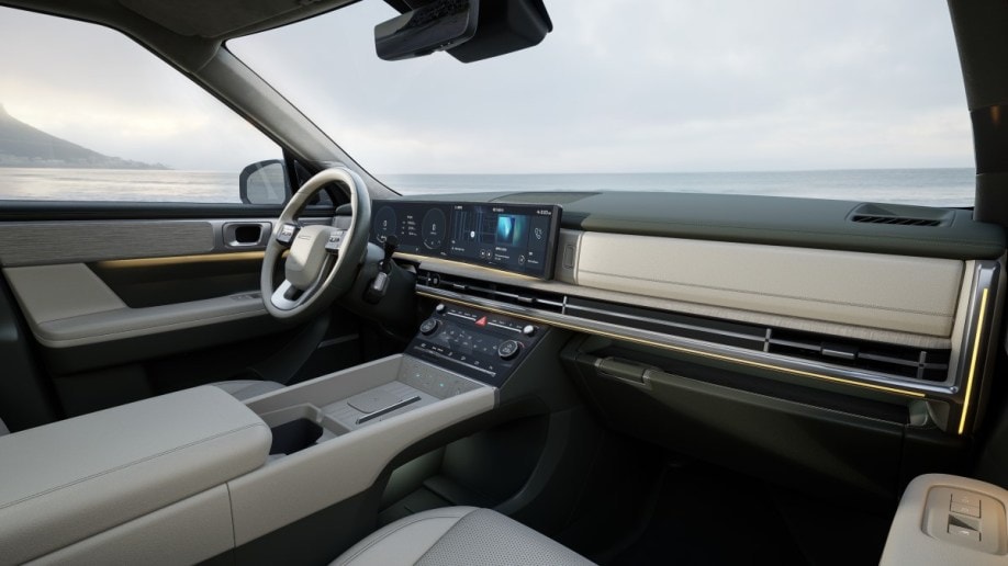The interior of the 2024 Hyundai Santa Fe
