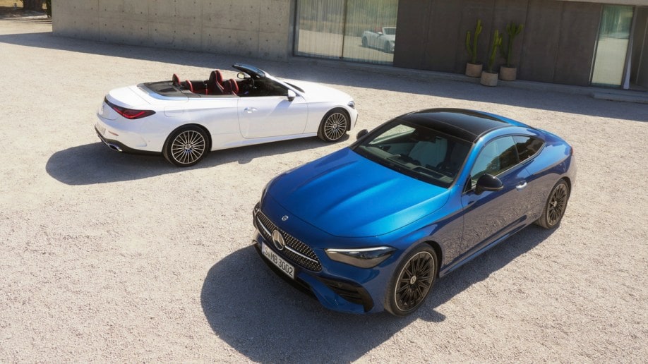 The 2024 Mercedes-Benz CLE coupe and convertible