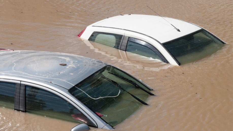 Flooded-damaged cars