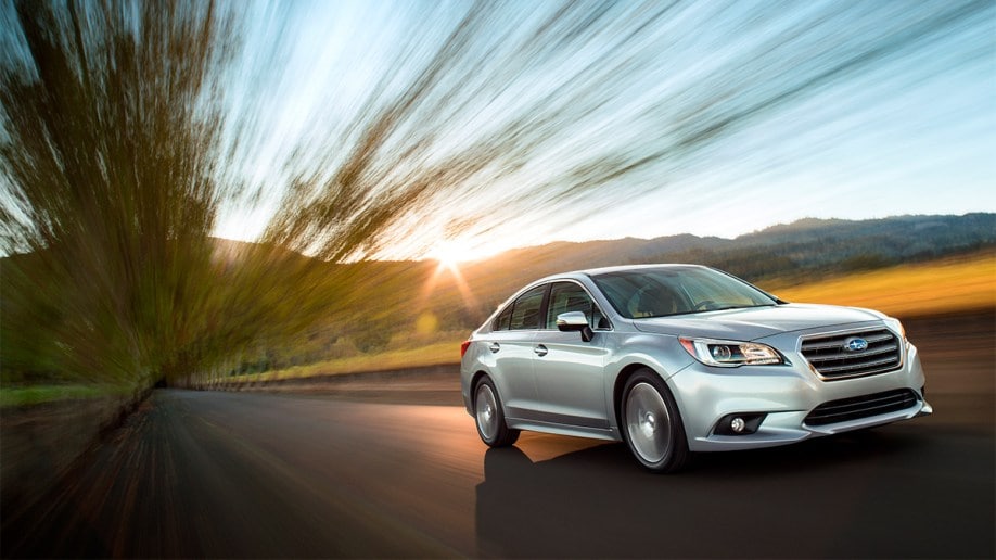 2015 Subaru Legacy in silver.