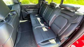 2023 Ram 1500 Rebel G/T rear seats.