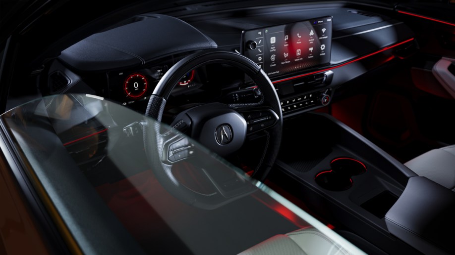 The interior of the 2024 Acura ZDX