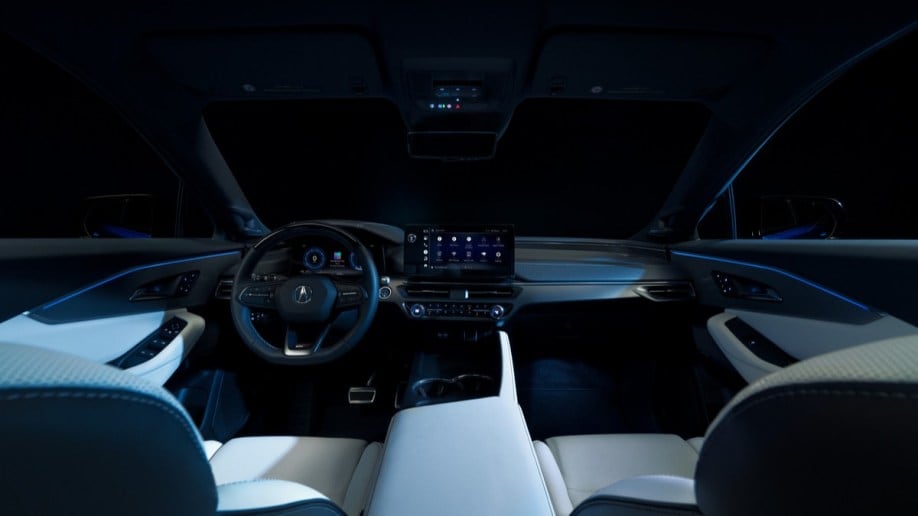 The interior of the 2024 Acura ZDX