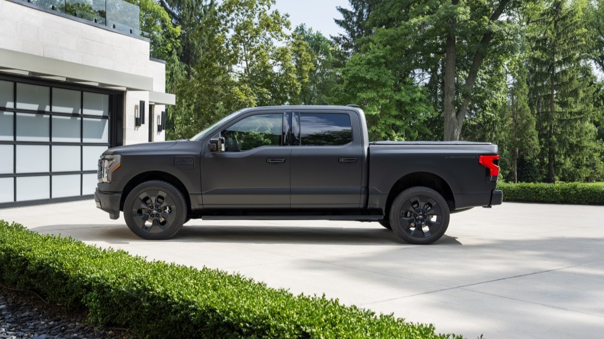 2024 Ford F150 Lightning Gets Matte Platinum Black Edition Kelley