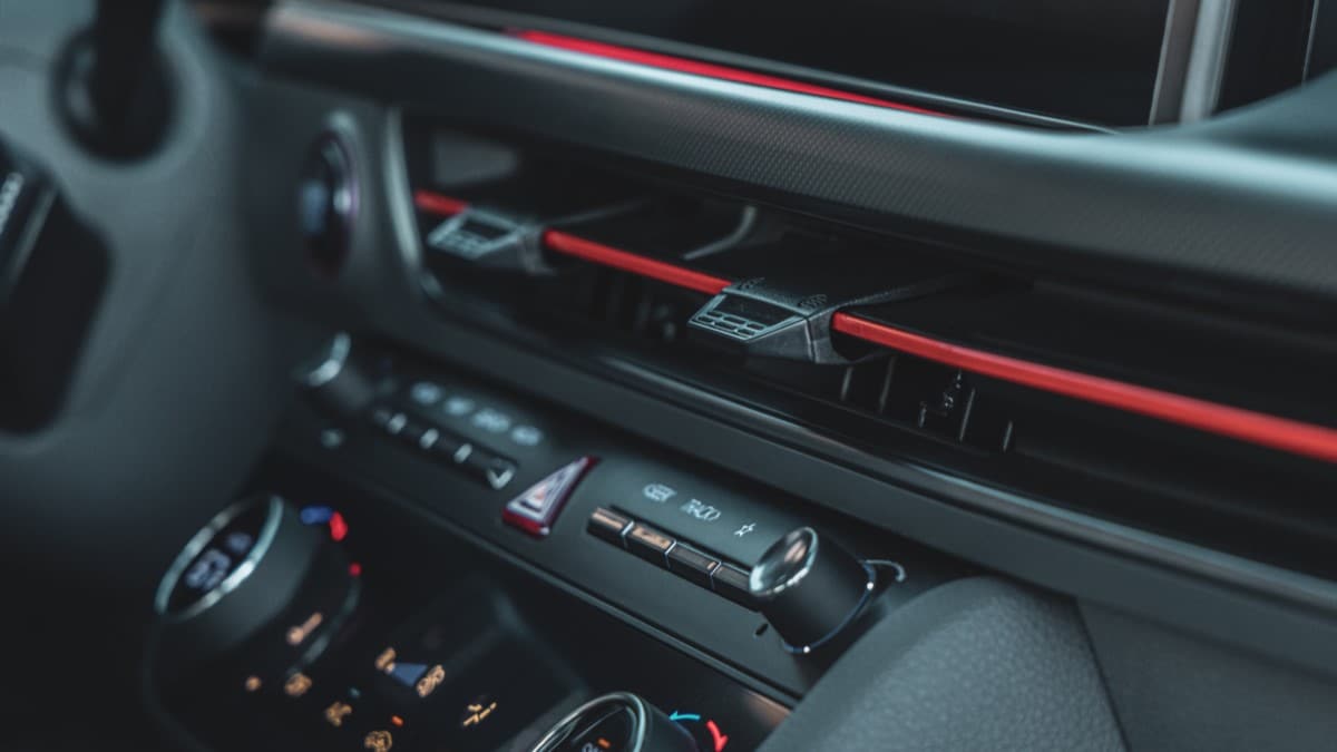 HVAC controls in the 2024 Hyundai Sonata