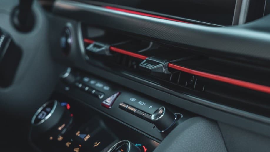 HVAC controls in the 2024 Hyundai Sonata