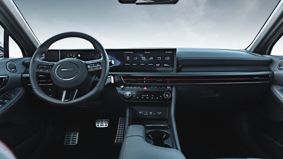 The interior of the 2024 Hyundai Sonata