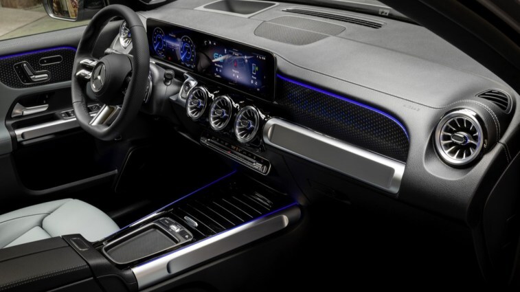The interior of the 2024 Mercedes-Benz EQB