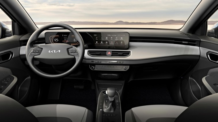 The interior of the 2023 Kia K3