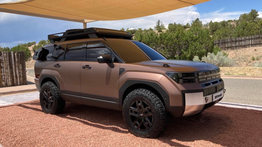 2024 Hyundai Santa Fe XRT concept in Santa Fe, New Mexico.