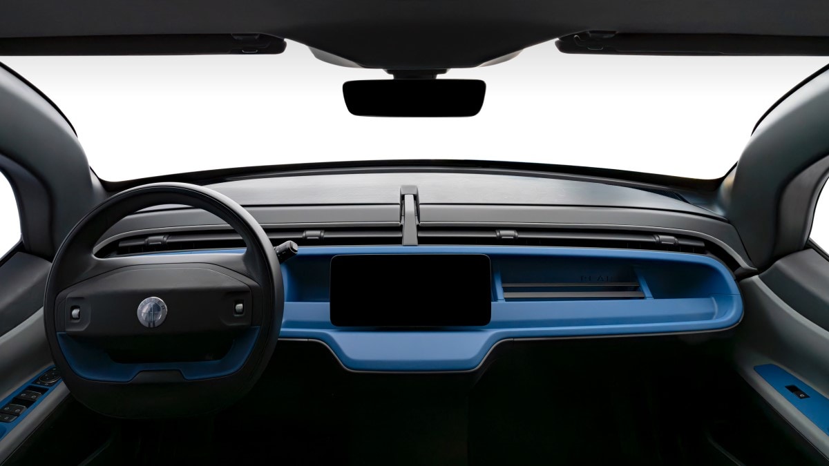 The interior of the 2024 Fisker Pear