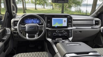 The interior of the 2024 Ford F-150
